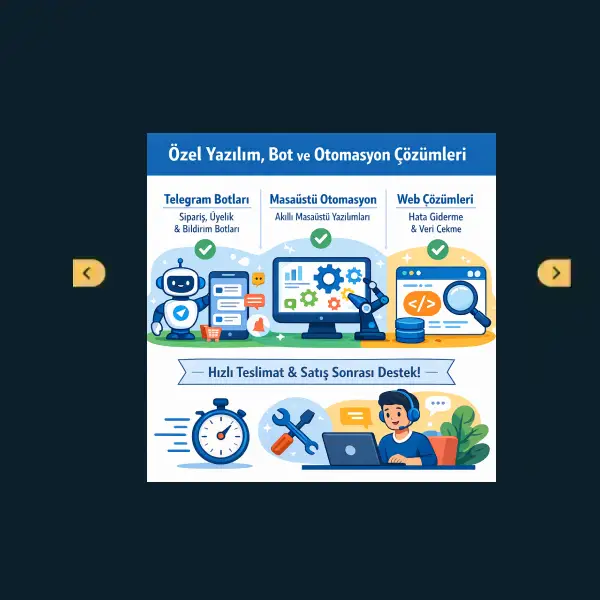 Doping İlan Özel Yazılım Hizmeti