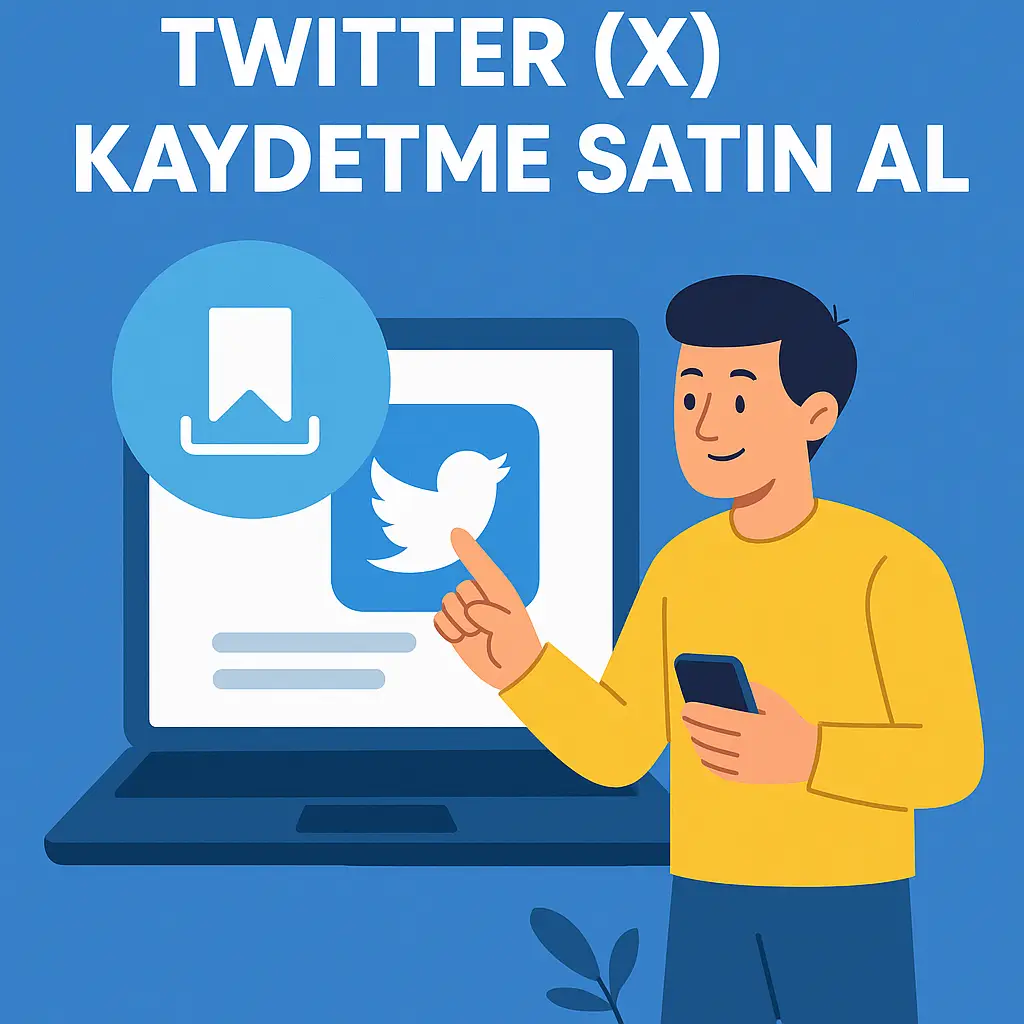 Dusmeyen Twitter (X) Kaydetme Satın Al