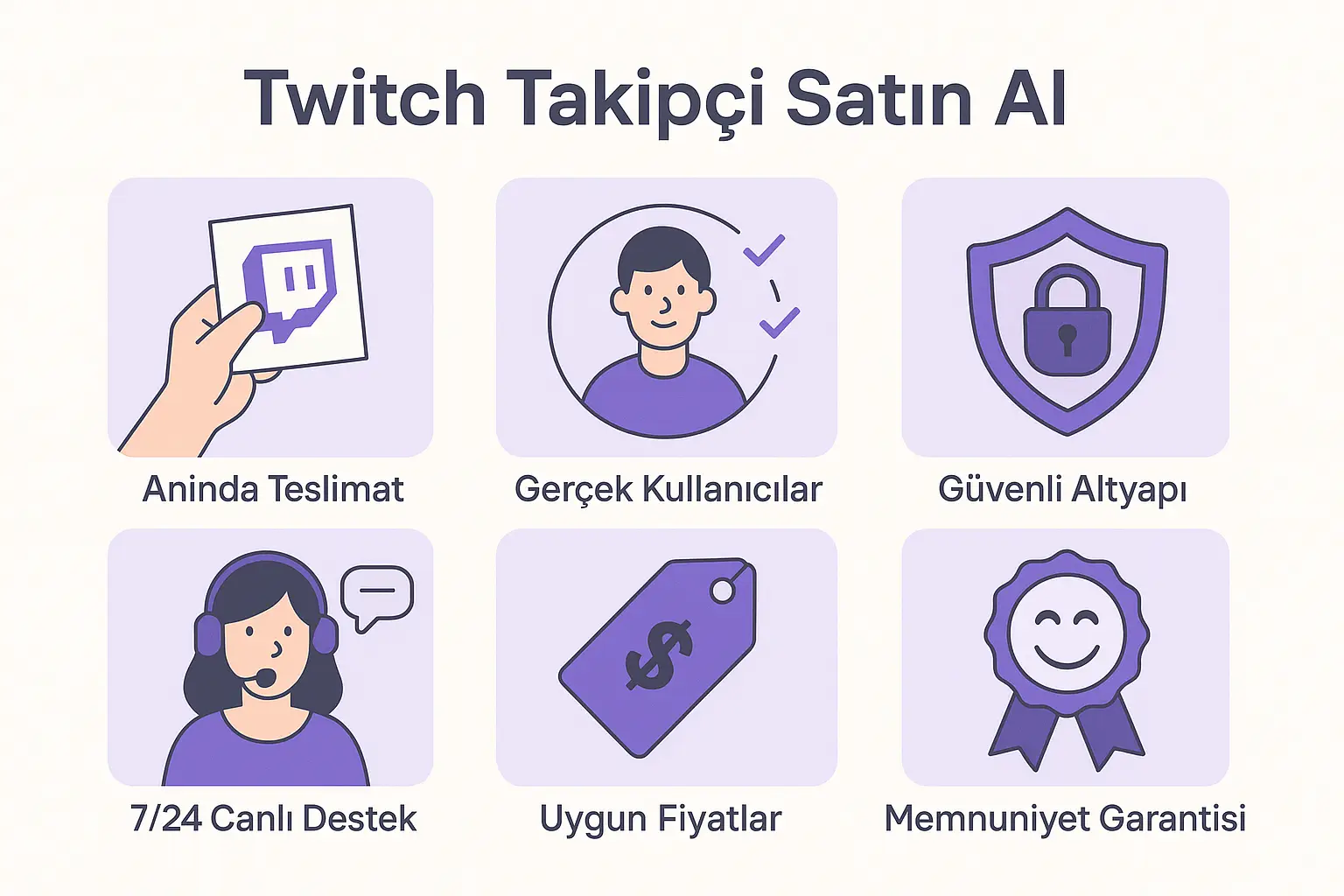 Kalıcı Twitch Takipçi Satın Al