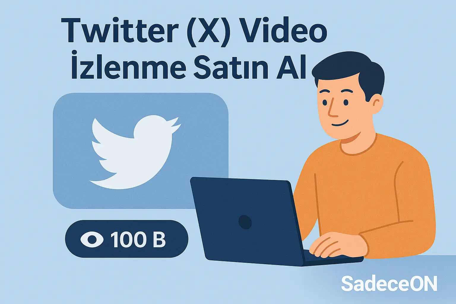 SadeceOn Twitter (X) Video İzlenme Satın Al