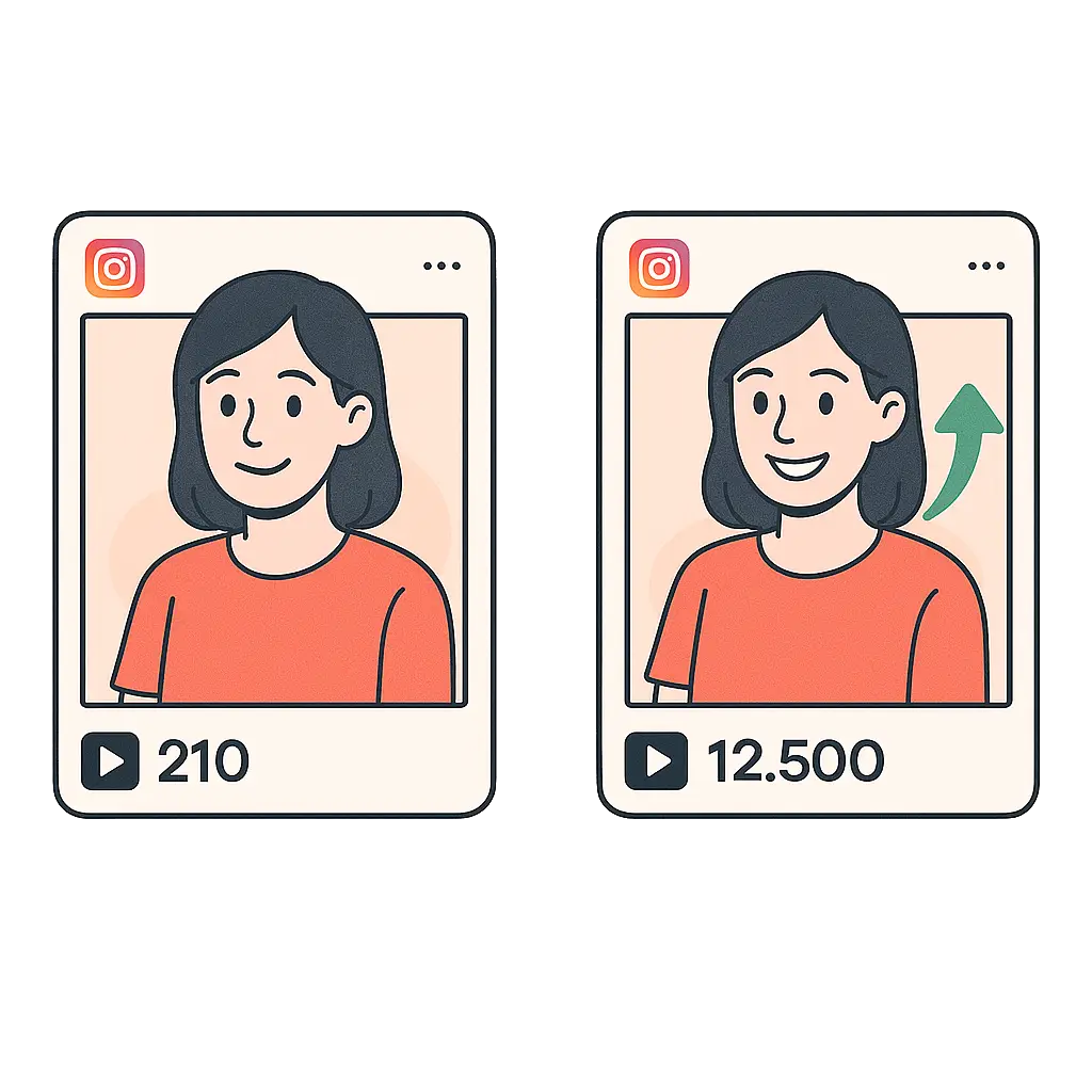 Düşmeyen Instagram Video İzlenme Görüntülenme Satın Al