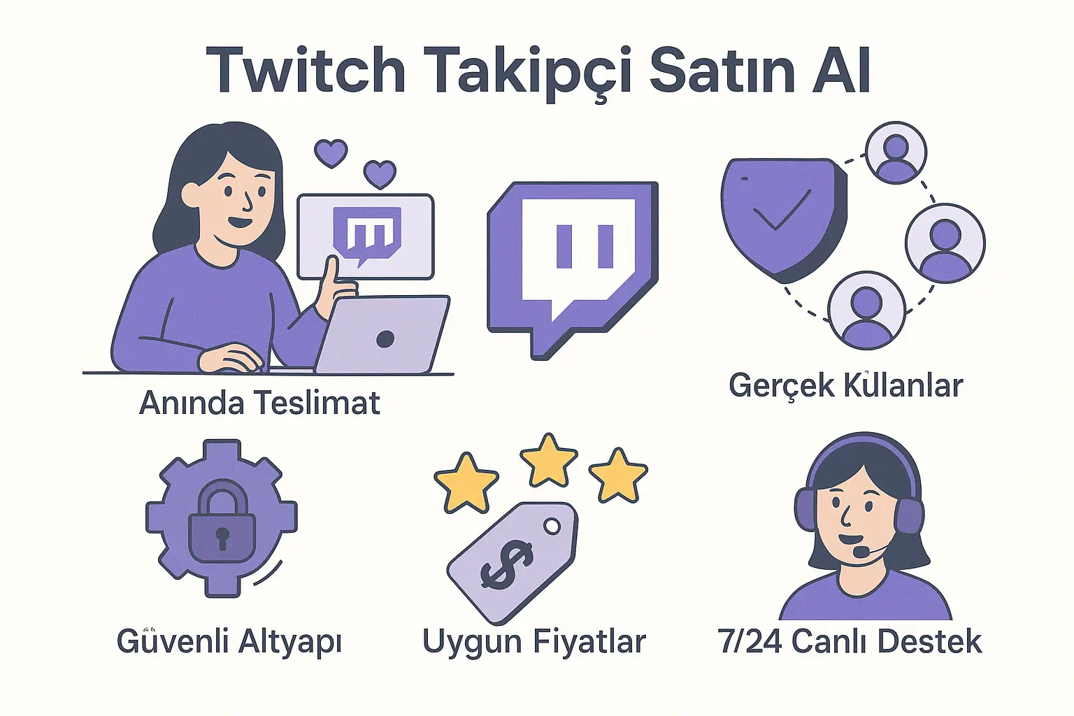 Twitch Takipçi Satın Al