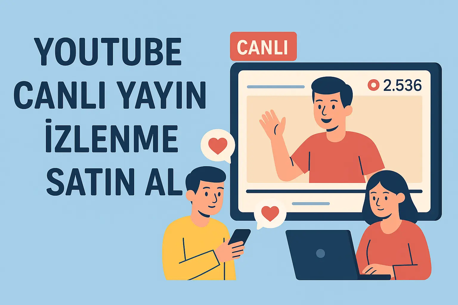 Ucuz YouTube Canlı Yayın İzlenme